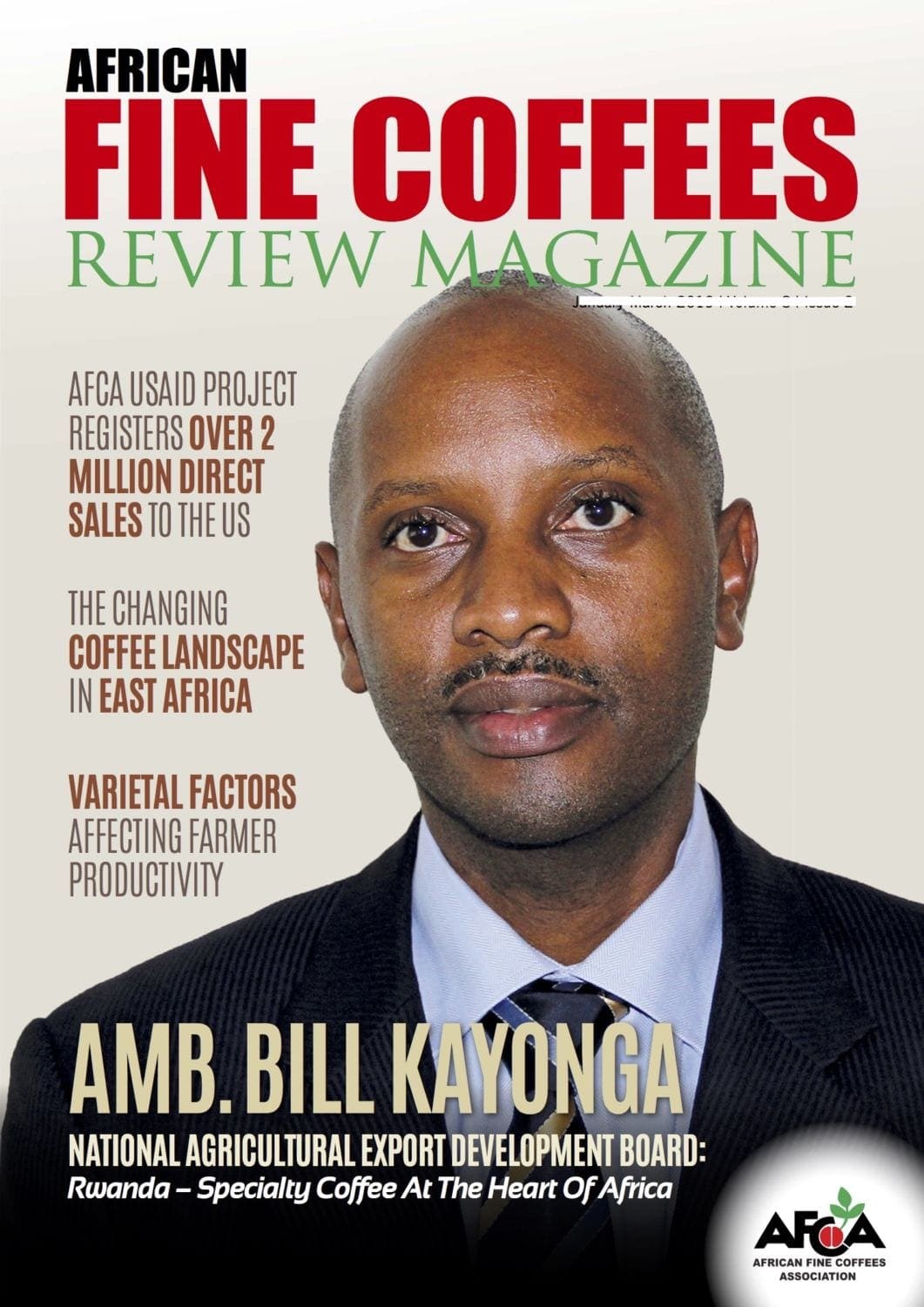 African Fine Coffees Review Magazine April-June 2019